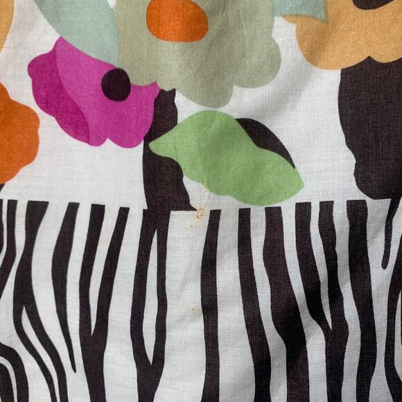 Y Apparel U.S.A. Sleeveless Sundress with Floral and Zebra Pattern Size Small - Picture 7 of 16